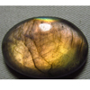 New Madagascar - LABRADORITE - Oval Cabochon Huge size - 29x40 mm Gorgeous Strong Multy Fire